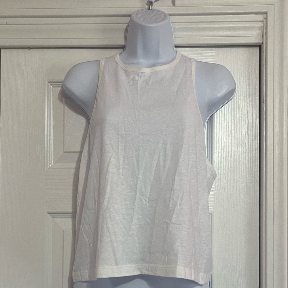 PINK Victoria's Secret White Tank Top